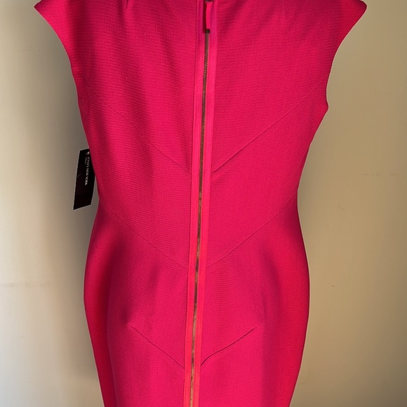 JONES NEW YORK MIDI ,BACK ZIPPER, SHEATH DRESS SIZE 12 - Picture 12 of 14